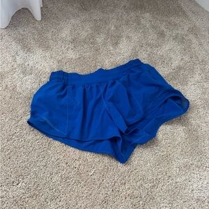 Lululemon Athletica Blue Athletic Shorts